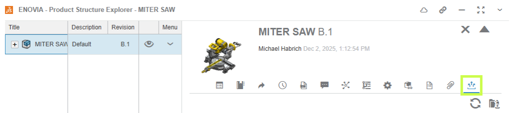 Engineer preparing CAD-derived files for external sharing using the 3DEXPERIENCE Platform.